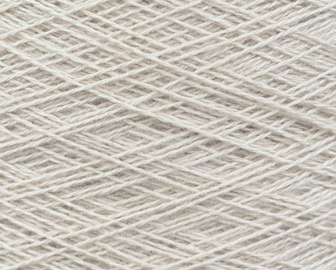 Biagioli Modesto Zermatt Nm 2/24 – Garn aus Lambswool, Viskose und Kaschmir col. Elfenbeinbeige